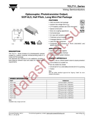 TCLT1106 datasheet  